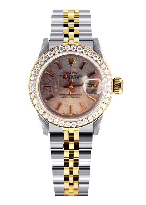 rolex two tone datejust women& 39|rolex datejust lady 31 price.